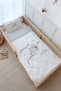 Single Duvet Cover and Fitted Sheet Set - Royal Series - Welcome Baby Stork