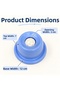 Rotating ball licking toy for dogs – wet food and treat dispenser - 6