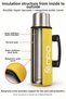 Nt01 2-Layer Vacuum Technology 24H Hot 48H Cold 72H Ice Preservation Steel Thermos with Yellow Cover - 8