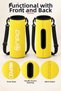 Ntk Shoulder Strap Padded Shock Absorbing Neoprene Fabric 1.5Lt Thermos Cover Yellow - 2