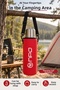 Ntkk Shoulder Strap Padded Shock Absorbing Neoprene Fabric 1.5Lt Thermos Cover Red - 6