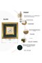 Muhammad (S.A.V.) Hat Fabric Framed Painting - 2