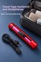 Travel Type Corded Hair Curler with Curling and Straightening Features - 4