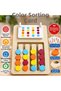 Color Sorting Card Intelligence Game – Montessori Educational Slide-And-Match Color Matching Toy