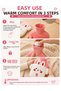 Set of 2 Rabbit Teddy Bear Plush Hot Water Bags with Figures and Soft Cover 26X17 cm Winter Warming Product! ! - 7