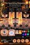 5 Pieces 360 °   Rotating 7-Color Cup Set, 2 Patterned Cups, 2 Footed Bowls, 1 Wide Bowl, and 2 Gift Coasters