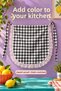 Lace Gingham Duck Fabric Kitchen and Serving Apron – Liquid-Proof, Stain-Resistant, Colorful, Suitable for Daily Use, for Dowry and Gifts - 4