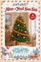 Gold and Green Glitter Ornament 4 Pieces 2 Meters Total 8 m 6.5 cm Christmas Tree Decoration