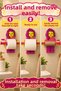 Girl Model Large Size Toilet Paper Holder with Lego Figures - 2