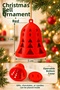 4-Piece Christmas Tree Ornament Bell Set New Year Christmas Decoration Hard Plastic with Cover 5 cm - 2