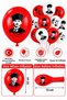 Ata Flag and Banner Balloon 10 Pieces Ata Balloon Decoration October 29 April 23 Red White Balloon Flag Balloon Feast - 5
