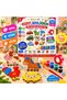 Wooden Painting Set Farm Animals 10 Pieces Mdf Figures Acrylic Paint and Brush Ages 3+ - 4