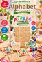 Wooden Painting Set Turkish Alphabet 10 Pieces Mdf Letter Cards Acrylic Paint and Brush Ages 3+