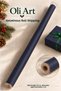 Italian Premium Gift Wrapping Paper - New Year Navy Blue 70 X 200 cm – 1 Roll Gift Paper - 2