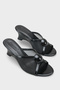 Rachele Feta Wedge Heeled Mesh Stylish Women's Slippers