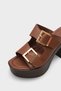 Rory Platform Double Buckle Women's Slippers - 2