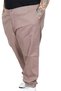 Fashion XL Large Size Men's Trousers Linen Milano 20850 Earth - 3
