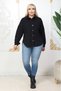 Oversize Gabardine Plus Size Jacket - 2