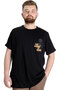 Fashion XL Big Size Men's T-Shirt Best Score 23134 Black