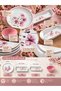 Azalea Lux Relieved 14 Piece Breakfast Set for 6 People - 8