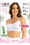 Underwear Passage Women's Bamboo Rope Strap Padded Bustier / Sports Bra 708