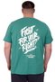 Mode XL Large Size Men's T-Shirt Crew Neck Compaes U25021 Çağla - 3