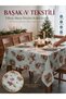 New Year Patterned Fiber Pvc Tablecloth – Erasable and Waterproof Oilcloth