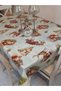 New Year Patterned Fiber Pvc Tablecloth – Erasable and Waterproof Oilcloth - 3