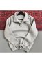 Men's Polo Neck 3 Thread Buttoned Sweatshirt Thick, Soft Fabric - 2