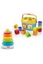 Colorful Rings® &"coloured Blocks® Educational And Fun Toy Set
