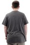 LEAF Printed Mode XL Men's T-Shirt - Crew Neck, Antramelange, Plus Size U24069 - 4