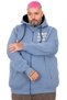 Mode XL Men's Plus Size Sweat Hoodie Zipper. Printed 24538 - 3