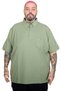 Fashion XL Battal Size Men's Tshirt Polo Collar Pocket Classic Pique 20552 Green