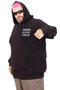 Mode XL Men's Plus Size Sweat Hoodie Zipper. Printed 24538 - 3