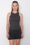 Halter Neck Ribbed Tank Top A13294-L7 - 2