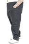 Mode XL Large Size Men's Trousers Classic Jeans 21920 Anthracite - 2