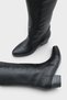Women's Umke Cowboy Boots - Black-Leather - 5