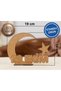 Paintable October 29Th and Moon Star Figured Wooden Toy and Children's Activity Set with Stand (10 Pcs)