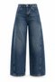 Blue Double Stitched Barrel Jean 545