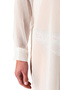 White Abbie Long Sleeve Shirt - 3