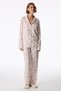 Ecru Blush Garden Floral Long Sleeve Shirt Pants Pajama Set