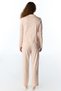 Light Pink Tom&Jerry Cotton Long Sleeve Shirt Pants Pajama Set - 5
