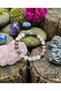 Original Libra Zodiac Sign Natural Stone Unisex Bracelet |   Pink Quartz - Rhodonite - Nephrite - Hematite - 2