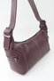 Genuine Leather Women's Shoulder Bag – Pisa Model K Burgundy |   Real Leather, Stylish and Everyday Use 12×32×17 cm - 2