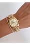 Steel Cord Women's Wristwatch with 2 Year Warranty Waterproof Bracelet with Gift - 4