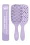 Go Green Paddle Detangler Wide Hair Brush for Thick Strands Hair Lilac