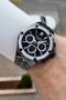 Numerals Metallic Cord Black Color Indicators Active 2 Year Warranty Men's Wristwatch - 2