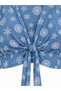 Women's Brode Embroidered Double Set - 5