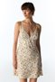 Ecru Margot Shawl Patterned Nightgown