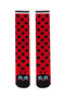 Ladybug Patterned Polka Dot Girl's Knee Socks - 3